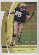 1999 Upper Deck Black Diamond Final Cut 69/100 Cam Cleeland #68 8w9