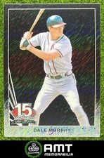 Dale Murphy 2025 Leaf 15th Anniversary NSCC Redemption 2/2 1990 Shimmer Black
