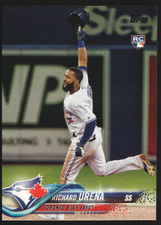 2018 Topps Baseball #148 - Richard Urena RC - Toronto Blue Jays   18-1926