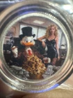 Colorized 1 Gram Round Donald Duck