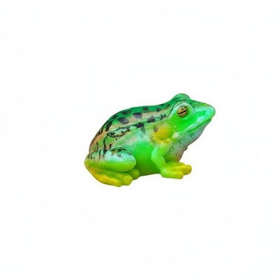 Kleine Froschstatue realistisches Design Miniatur Froschfigur für Garten,