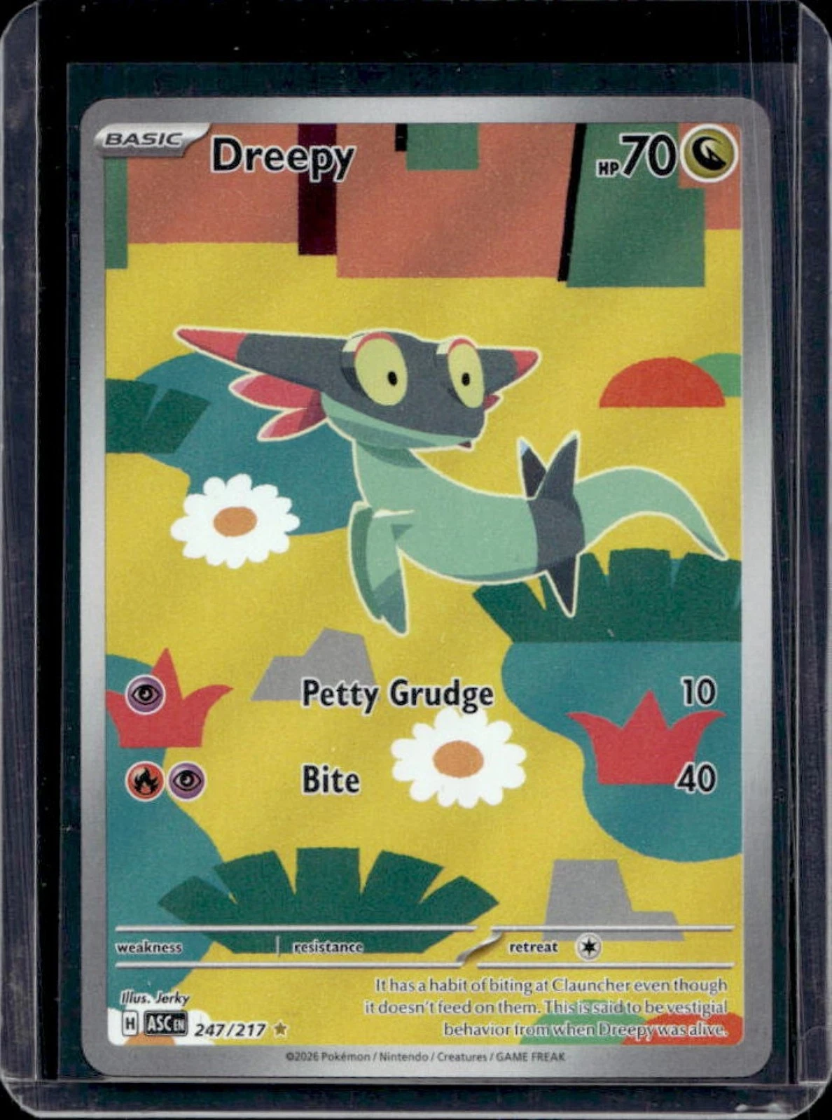 2026 Pokemon Ascended Heroes Dreepy Illustration Rare #247/217