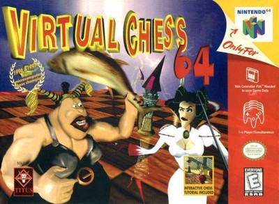 Virtual Chess 64 - Nintendo N64 Game