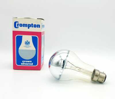 Crompton Spiegelkopflampe Crown Silvered 100W 3PBC-B22d3 Sockel