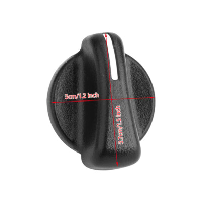 A/C Climate Control Knob #5011218AA – Fits Jeep Wrangler 99-04 & Dodge Ram Van 99-03
