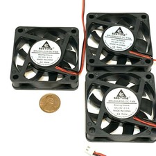 3 Pieces 6015 GDStime 24v 60mm x 15mm 6cm pc case 2pin cooling heatsink Fan c39