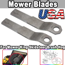 Cutter REPLACEMENT Blades Super Duty Steel For Mower King Skidsteer Brush Hog 