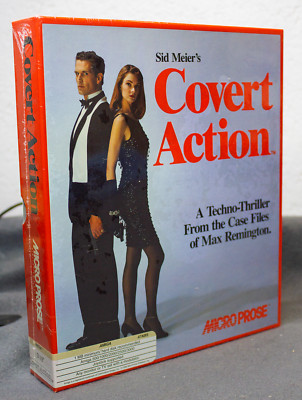 Covert Action NEU für Amiga von MicroProse, Sid Meier, Commodore