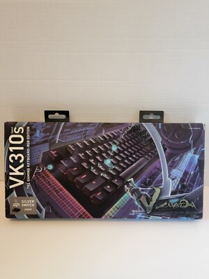 Elecom Gaming V Custom VK310 Tenkeyless RGB Gaming Keyboard, Wired, Brand New!