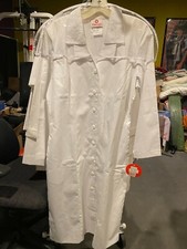 White Cross Lab Coat Ladies