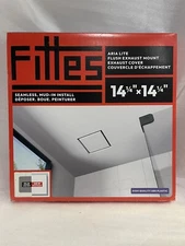 FITTES Flush Exhaust Mount 14.25"x14.25" Flush mount Aria Lite Rectangular White