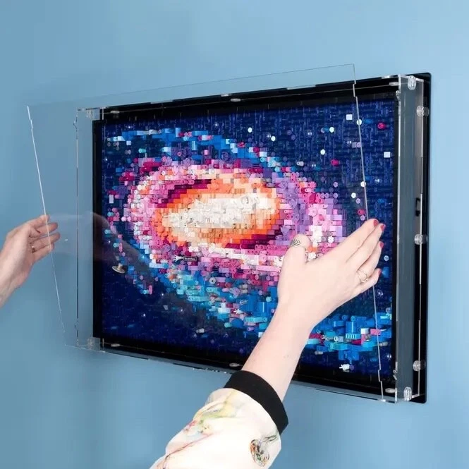 Acryl Wandvitrine für Lego 31212 Die Milchstraßen-Galaxie - Bild 3 von 3