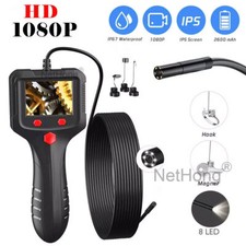 Car Industrial Endoscope Inspection Camera 2m 1080HD 2.4" LCD Borescope NEU UK