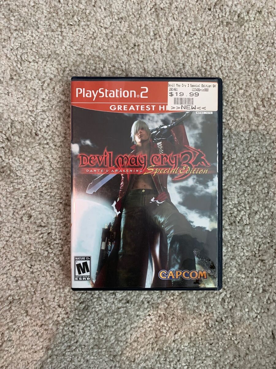 Devil May Cry 3: Dante's Awakening Special Edition PS2 ISO - RPG ONLY