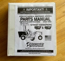 TERRAMITE TSS36 & TSS38 Broom Street Sweeper Parts Manual