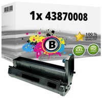 Xxl Trommel Schwarz FüR Oki Data C5650N C5650DN C5750N C5750DN 43870008