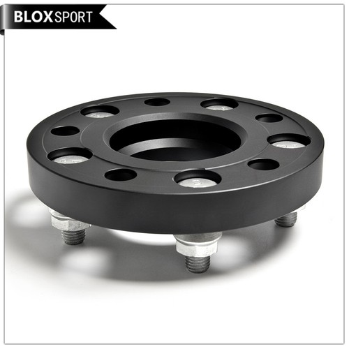 4x20mm Hubcentric Black Wheel Spacers 5x114.3 | 67.1 | 12x1.5 for Hyundai Mazda - Picture 2 of 12