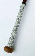 Baseball Bat Grip Tape Grip & Rip Cushioned Softball 1.10mm Grip Tape (Gray Marb