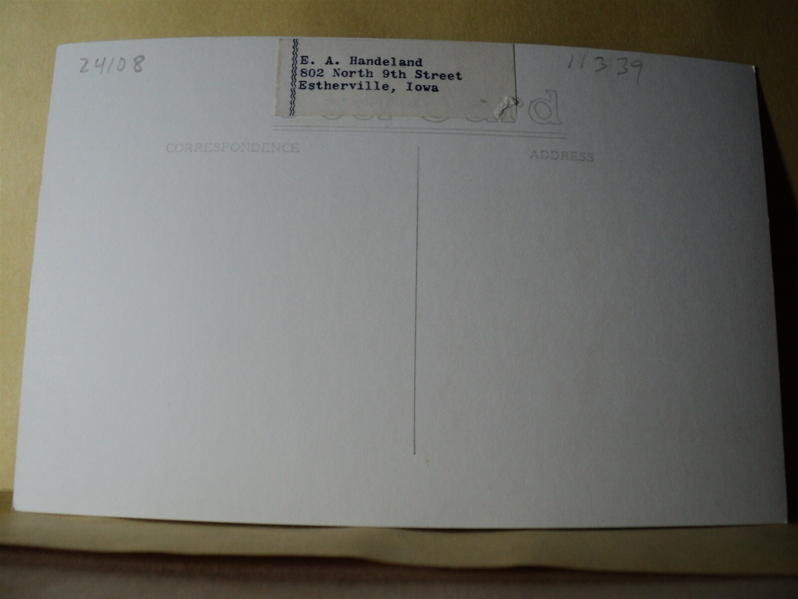 KNOXVILLE IA Iowa NorthSide of Square Street Scene vintage RPPC