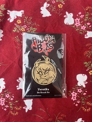 Helluva Boss Verosika Die Struck Pin RARE LIMITED EDITION