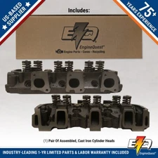 FORD 4.0 OHV Cylinder Head LATE STYLE Mazda B4000 Explore, Ranger,Complete PAIR