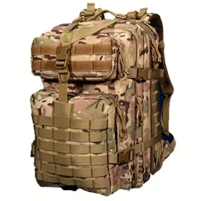 YAKEDA 3P Multi-Function Backpack - Durable Polyester, Adjustable Straps