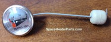 75-022-0210 Fuel Gauge  MH-70-SS-A, Master, Protemp, Remington