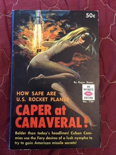 Sleaze Vintage Pb gga, Kaper am Canaveral! von Blake, Intimate 724, 1963, sehr guter Zustand +