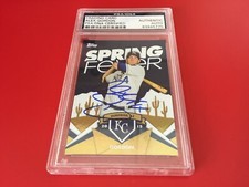 Alex Gordon Royals 2015 Topps Spring Fever Signed Auto PSA/DNA ENCAPSULATED