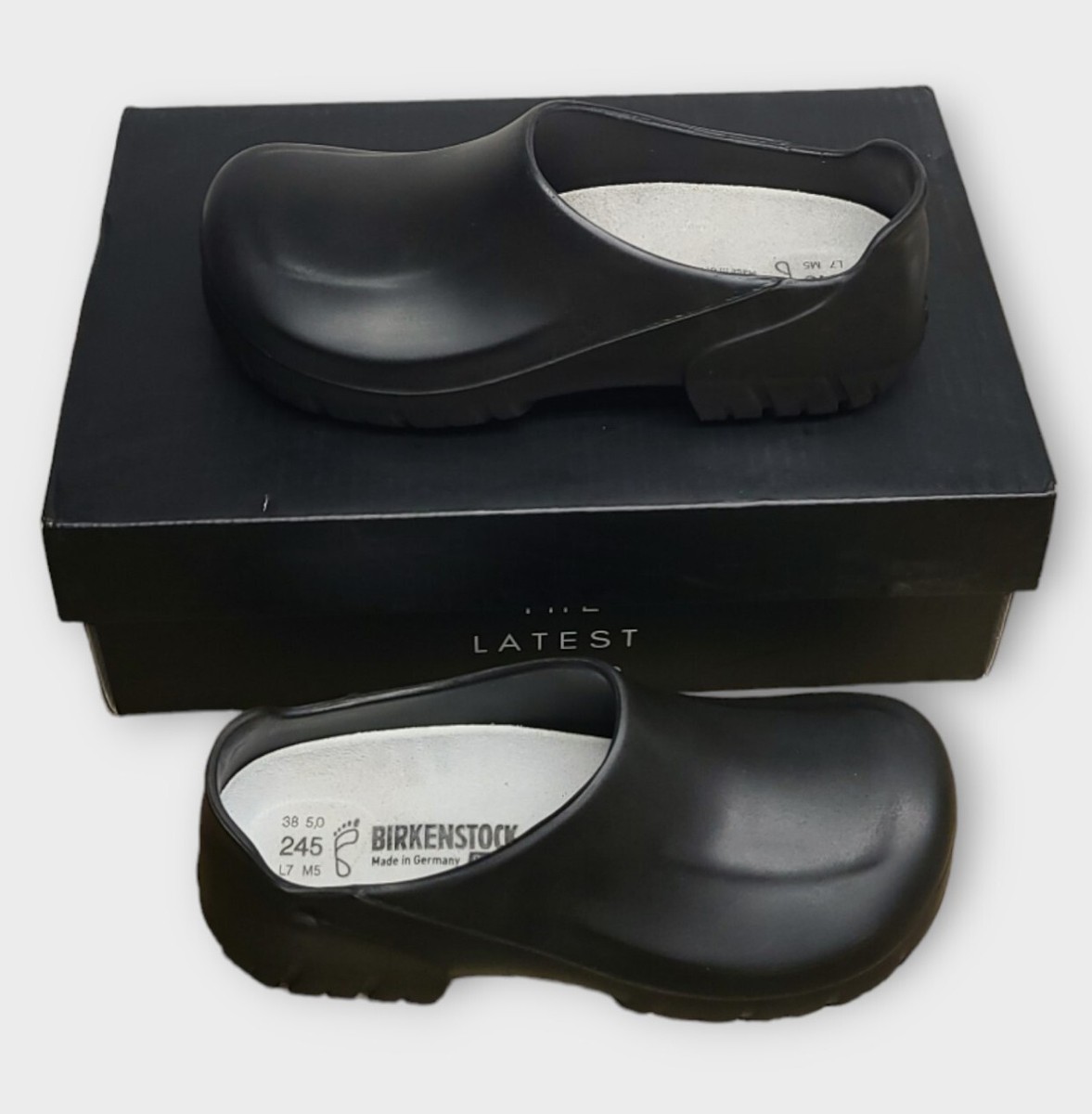 Birkenstock Professional UNISEX Work Clog Black Steel Toe  display picture 2