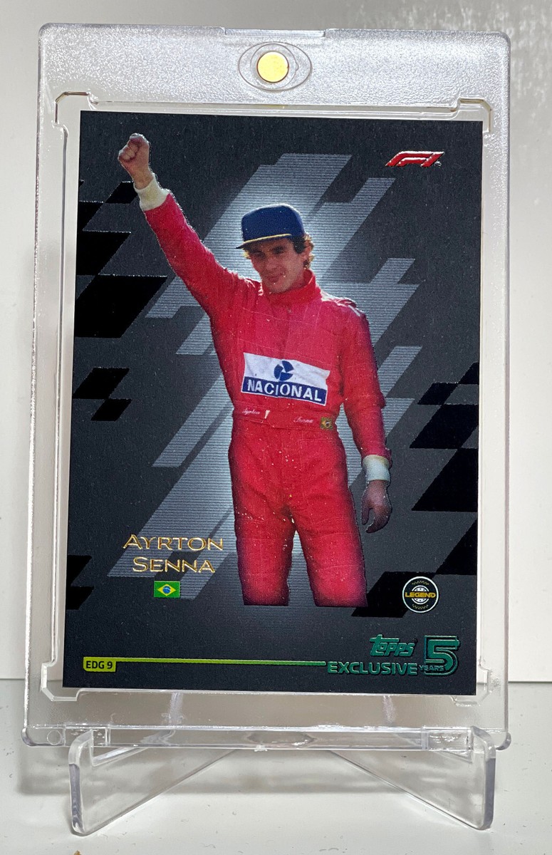 2024 Topps Turbo Attax F1 Ayrton Senna Black Edge Exclusive #EDG9