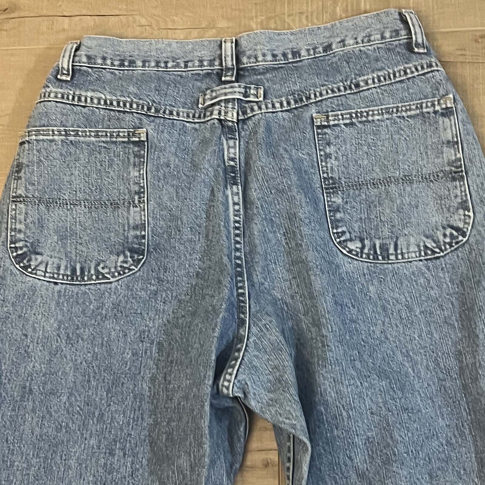 Vintage Wrangler Mom Jeans Tapered Leg High Waisted size 12 RARE image 2