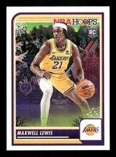 2023-24 Panini Haunted Hoops Maxwell Lewis #56