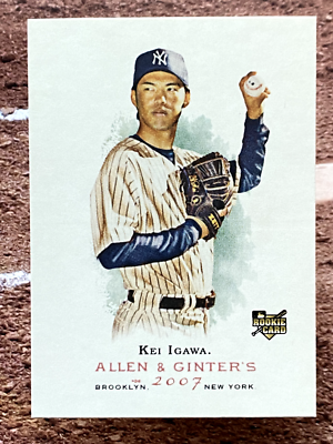 2007 Topps Allen & Ginter's Kei Igawa #14 | eBay