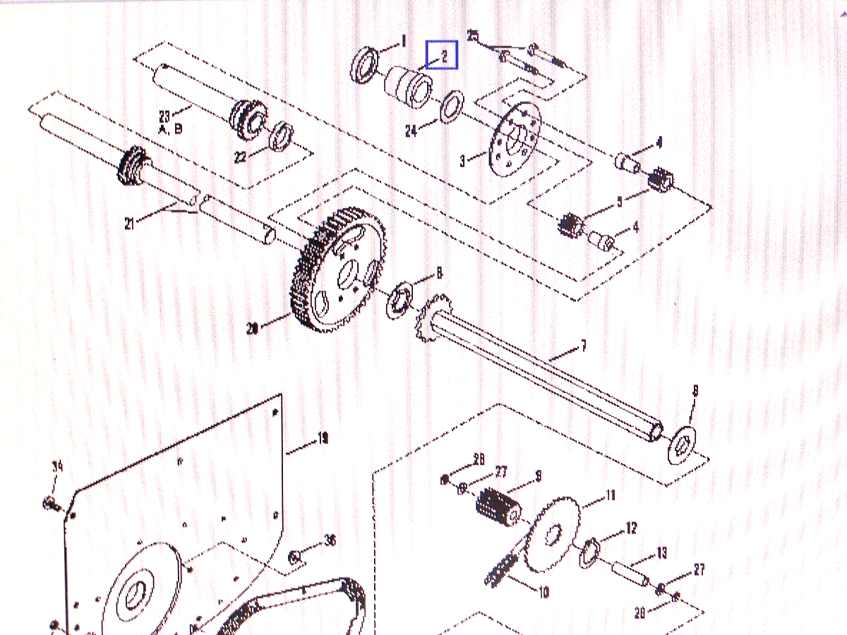 Snapper Rear Engine Rider RH AXLE Bushing Kit 12296 7012296YP