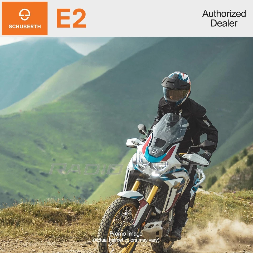 NEW Schuberth E2 Motorcycle Flip-Up Helmet | All Sizes & Colors | Free Ship - Image 2 of 3