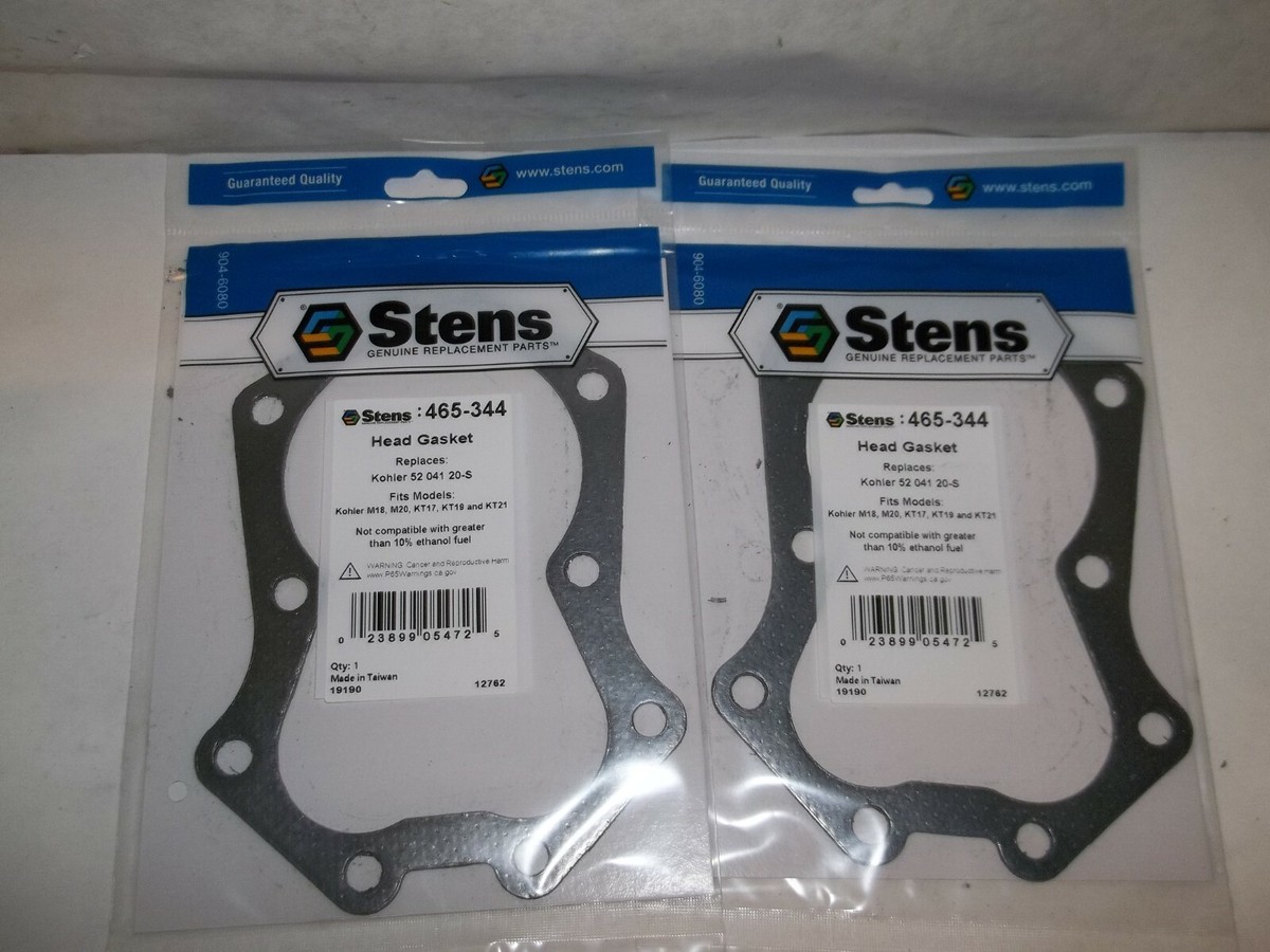 こう7072 Pair Head Gasket Cub Cadet , 782 682 1810 1811 1872 2072 Kohler 52