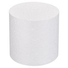 Round Foam Cake Dummy 4 Inch x 4 Inch Circle Dummy Cake Set for Wedding