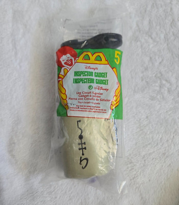1999 McDonald's Happy Meal Toy Inspector Gadget Leg Circuit Signaler # 5