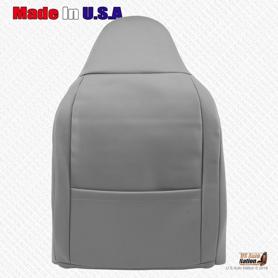 For Ford F550 SUPER DUTY Lariat 2017-2022 Driver Bottom Leather Seat Cover Black