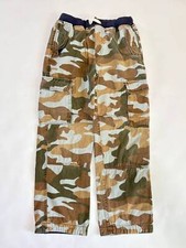 Mini Boden size 11 Y Camouflage camo Cargo Pants w/Drawstring B37