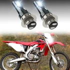High Power 2x LED Headlight H6 Bulbs for Honda CRF250X CRF450X 2004-2015 Lights