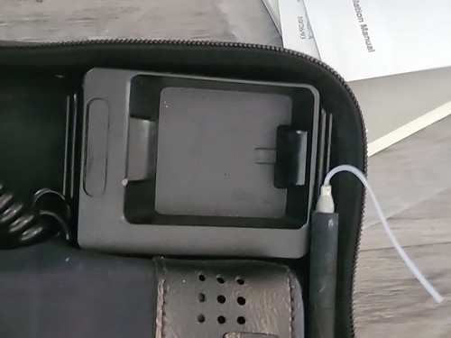 VTG 1993 Motorola Mobile Car Brick Cell Phone In Bag Plug needs Fixed See Pics - Picture 16 of 24