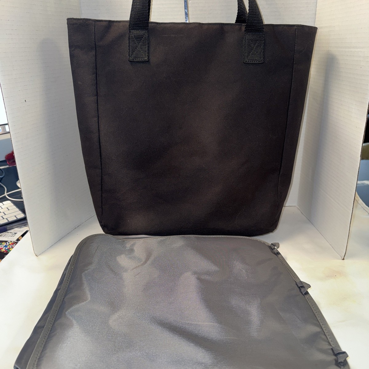 LO & SONS Brown Canvas Convertible Backpack and Tote | eBay display picture 2