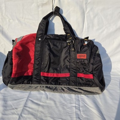 VTG 90s 2000s y2k ESPRIT Tote Bag small Duffel Travel Bag