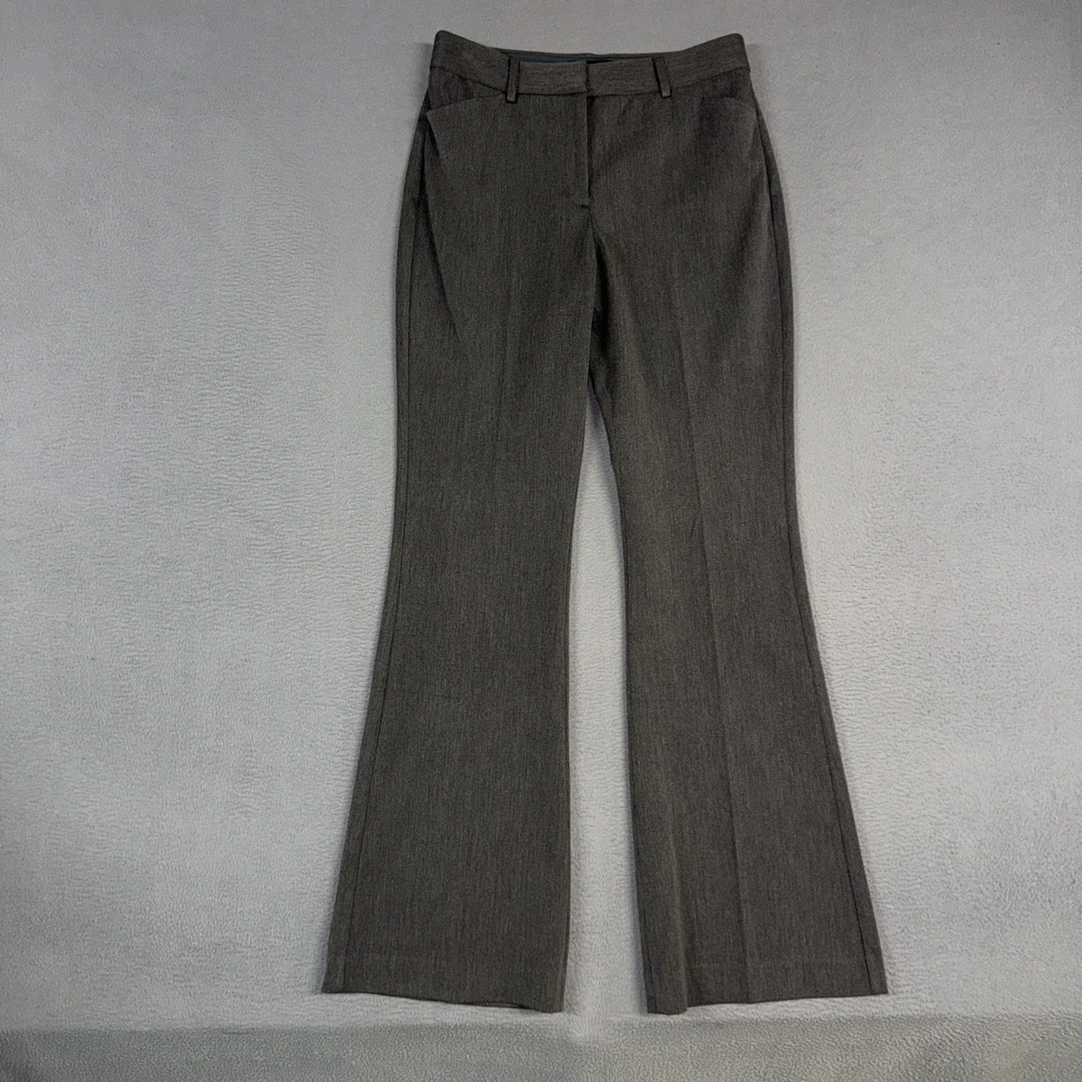 slim fit dress slacks Heimish Flare Pants with Wide Waist Band S / Black