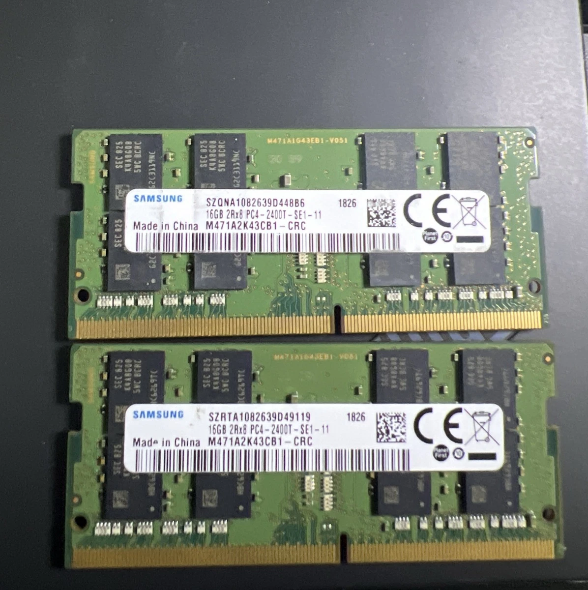 Samsung DDR4 SDRAM 32 GB Total Capacity Memory (RAM) for sale | eBay