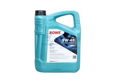 ROWE Motoröl Hightec Synt RSI SAE 5W-40 5 Liter VW 502 00/505 00 Porsche A40