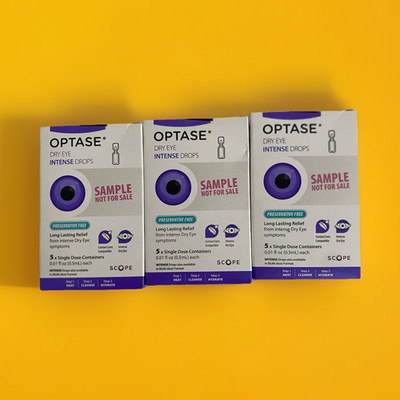 OPTASE Dry Eye Intense Drops Preservative-Free Dryness Relief 5 x 0.01 fl oz