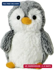 Aurora Pompom Penguin 6" Pompom Mini Penguin Playful Stuffed Animal